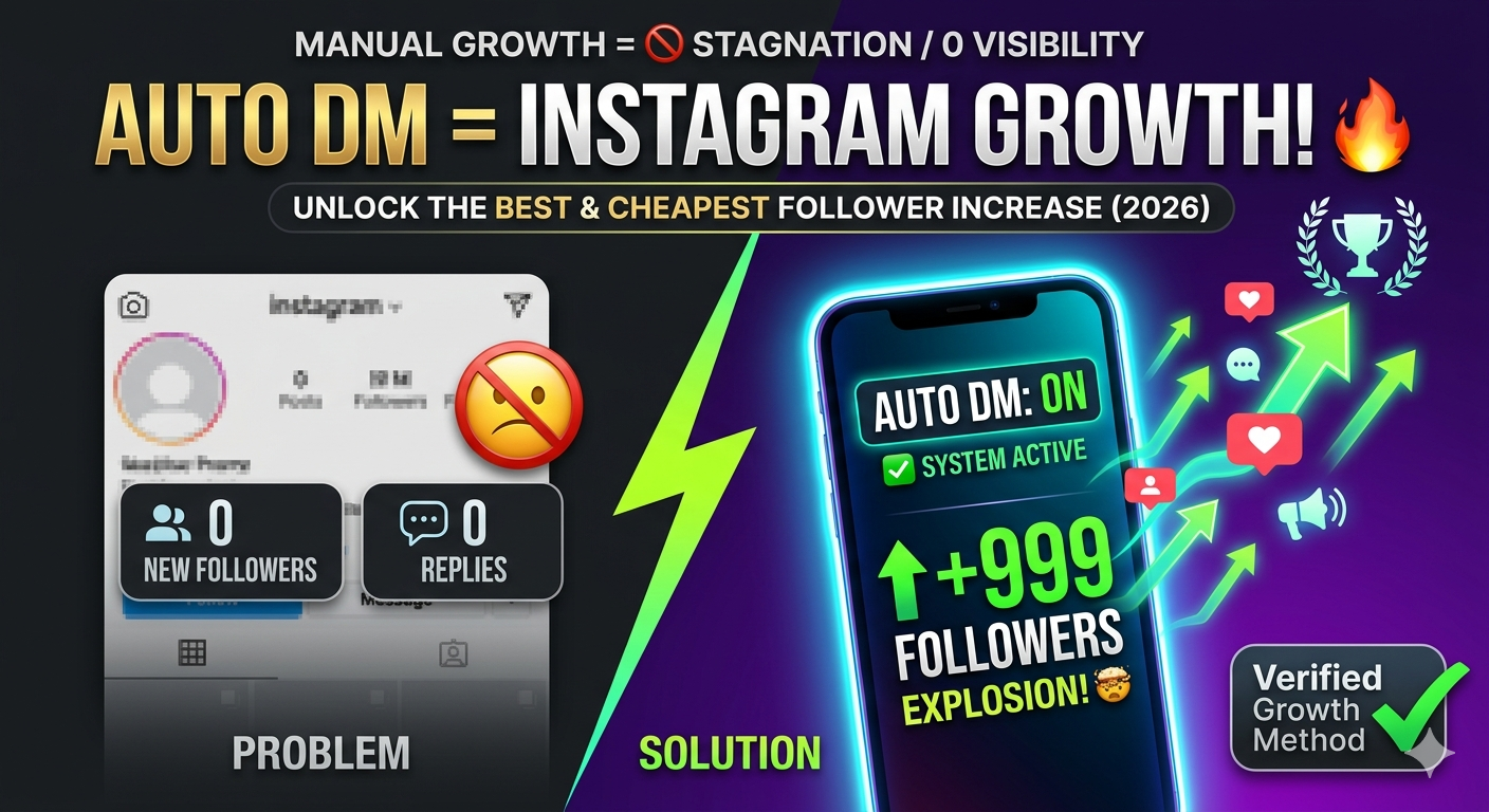 💡 How Instagram Auto DM Helps You Grow Followers