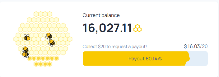 HoneyGain real earning Proof