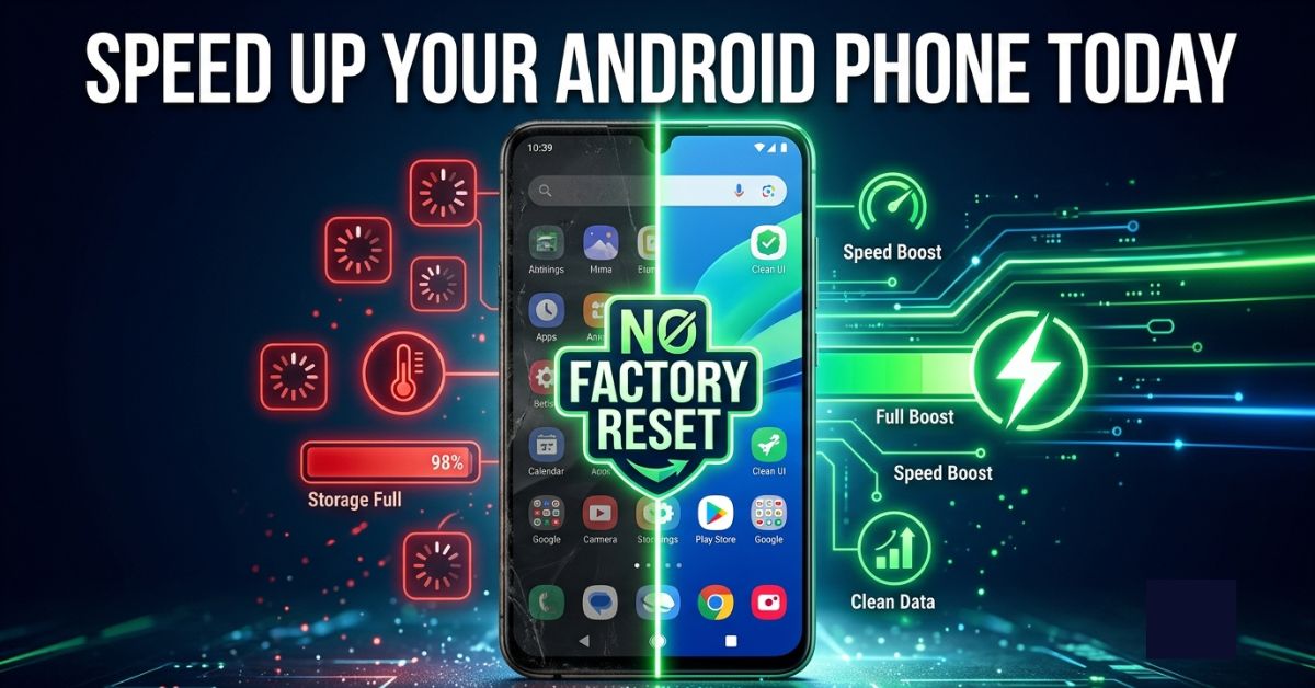 How to Speed Up a Slow Android Phone Without Factory Reset
