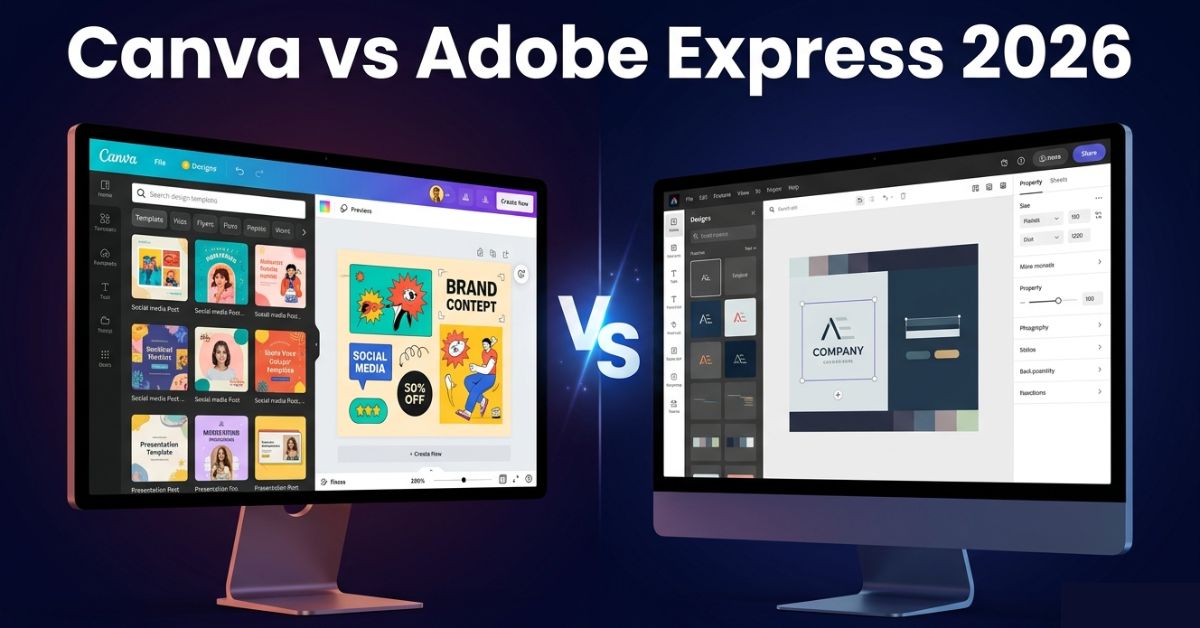 Canva vs Adobe Express: Which Free Design Tool Is Better in 2026?