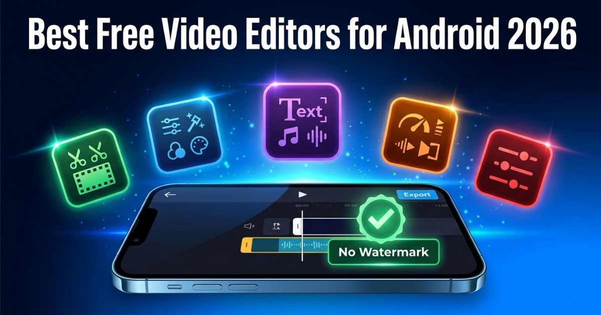 Best Free Video Editing Apps for Android in 2026 (No Watermark)