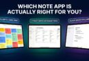 Google Keep vs Notion vs Apple Notes comparison showing three different note-taking interfaces for three different types of users in 2026