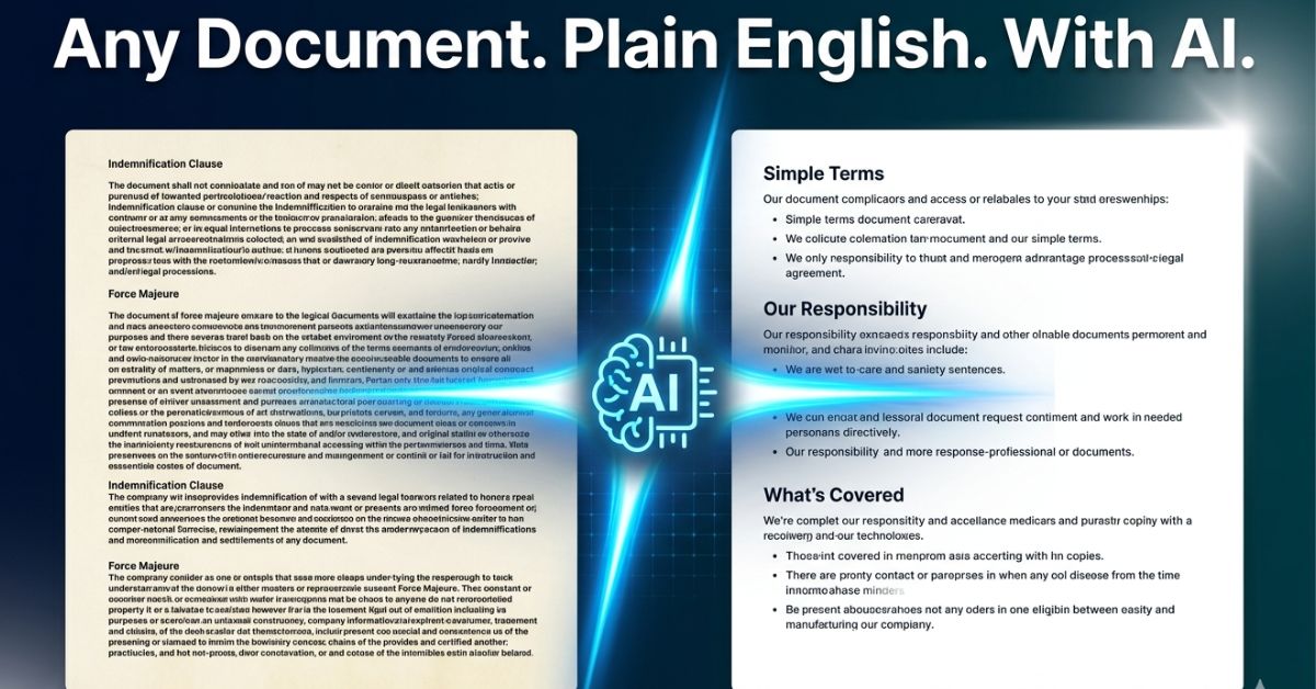 How to Use AI to Translate and Rewrite Any Document in Simple English